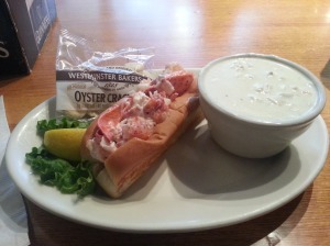 Lazy Lobster in Bar Harbor (honorable mention for my favorite clam chowder!)